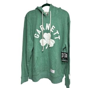 Roots of Fight Kevin Garnett Boston KG 5 Shamrock Hoodie Green Mens Large NEW